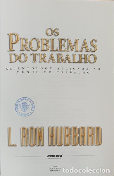 Libros: HUBBARD. (L. Run) - OS PROBLEMAS DO TRABALHO. - Foto 2