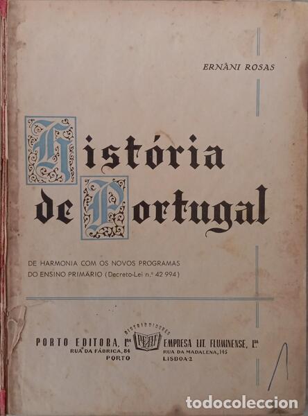 Libros: ROSAS. (Hern&acirc;ni) - HIST&Oacute;RIA DE PORTUGAL. - Foto 2
