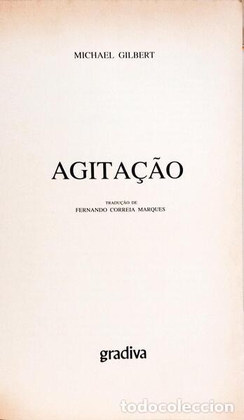 Libros: GILBERT. (Michael) - AGITA&Ccedil;&Atilde;O. [1.&ordf; EDI&Ccedil;&Atilde;O] - Foto 2