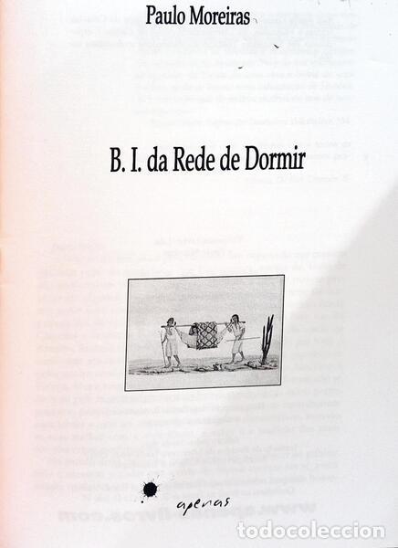 Libros: MOREIRAS. (Paulo) - B.I. DA REDE DE DORMIR. - Foto 2