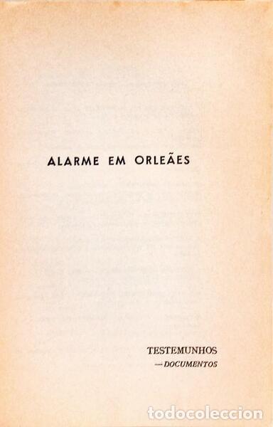 Libros: MORIN. (Edgar) - ALARME EM ORLE&Atilde;ES. - Foto 2
