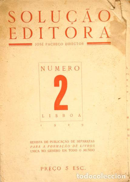 Libros: A REVISTA. PROPRIEDADE DA &laquo;SOLU&Ccedil;&Atilde;O EDITORA&raquo;. [COLEC&Ccedil;&Atilde;O COMPLETA] - Foto 2