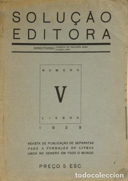 Libros: A REVISTA. PROPRIEDADE DA &laquo;SOLU&Ccedil;&Atilde;O EDITORA&raquo;. [COLEC&Ccedil;&Atilde;O COMPLETA] - Foto 3