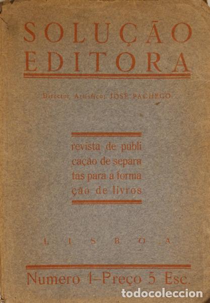 B&uuml;cher: A REVISTA. PROPRIEDADE DA &laquo;SOLU&Ccedil;&Atilde;O EDITORA&raquo;. [COLEC&Ccedil;&Atilde;O COMPLETA]