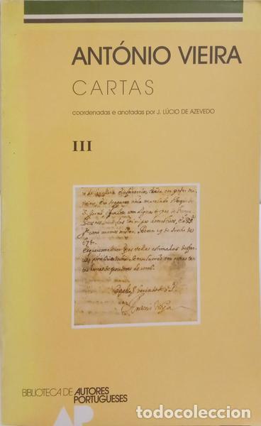 Libros: VIEIRA. (Ant&oacute;nio) - CARTAS. [3 VOLS.] - Foto 3