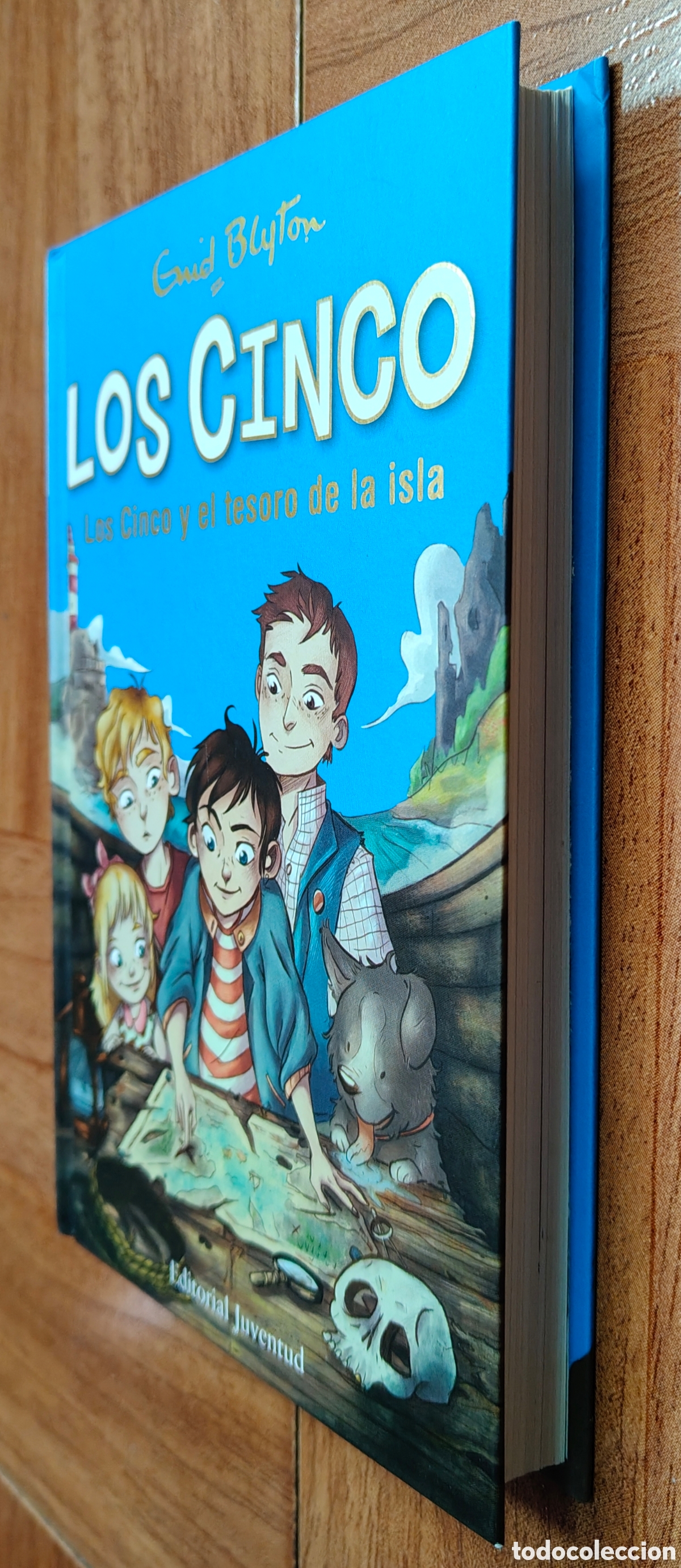 Libros: Los Cinco 1: Los Cinco y el Tesoro de la Isla � Juventud - Enid Blyton - Foto 2