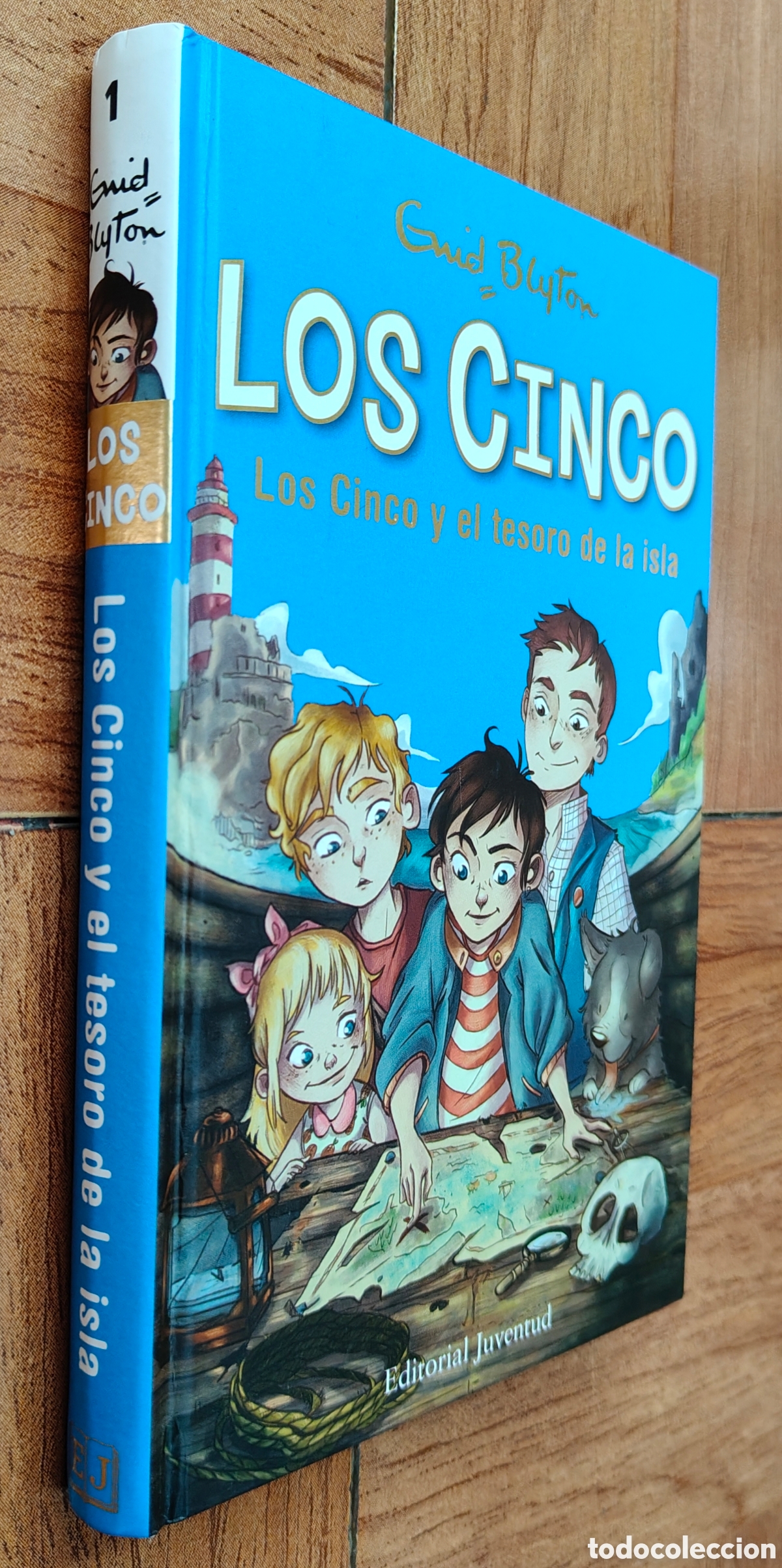 Libros: Los Cinco 1: Los Cinco y el Tesoro de la Isla � Juventud - Enid Blyton - Foto 1