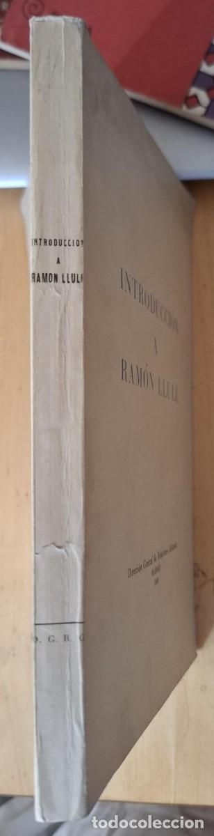Libros: Miguel Batllori - INTRODUCCI&Oacute;N A RAM&Oacute;N LLULL - Foto 2
