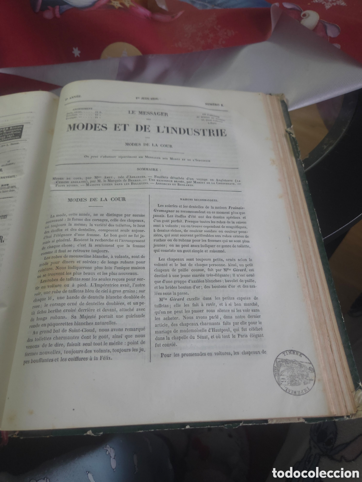 Libros: Libro LAbeille Imperiale - Foto 2