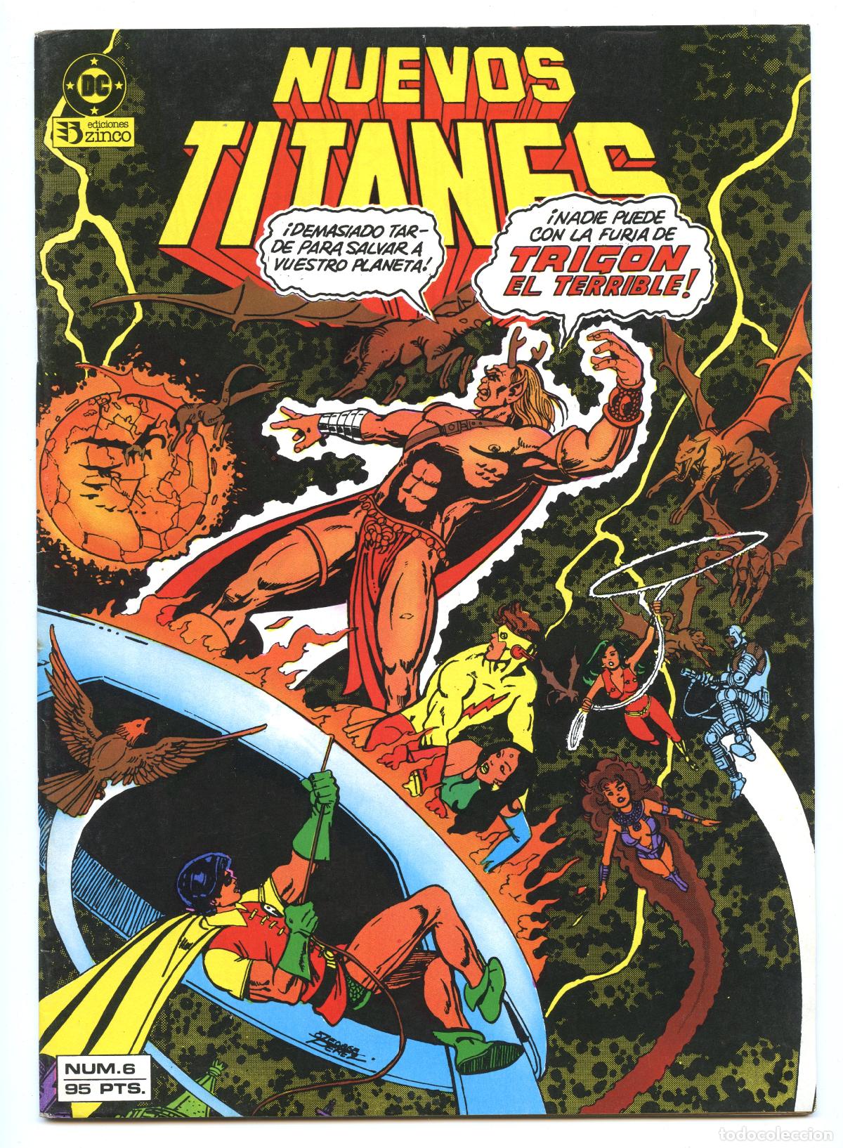 Libros: NUEVOS TITANES n.6 (Zinco, 1984) - Foto 1