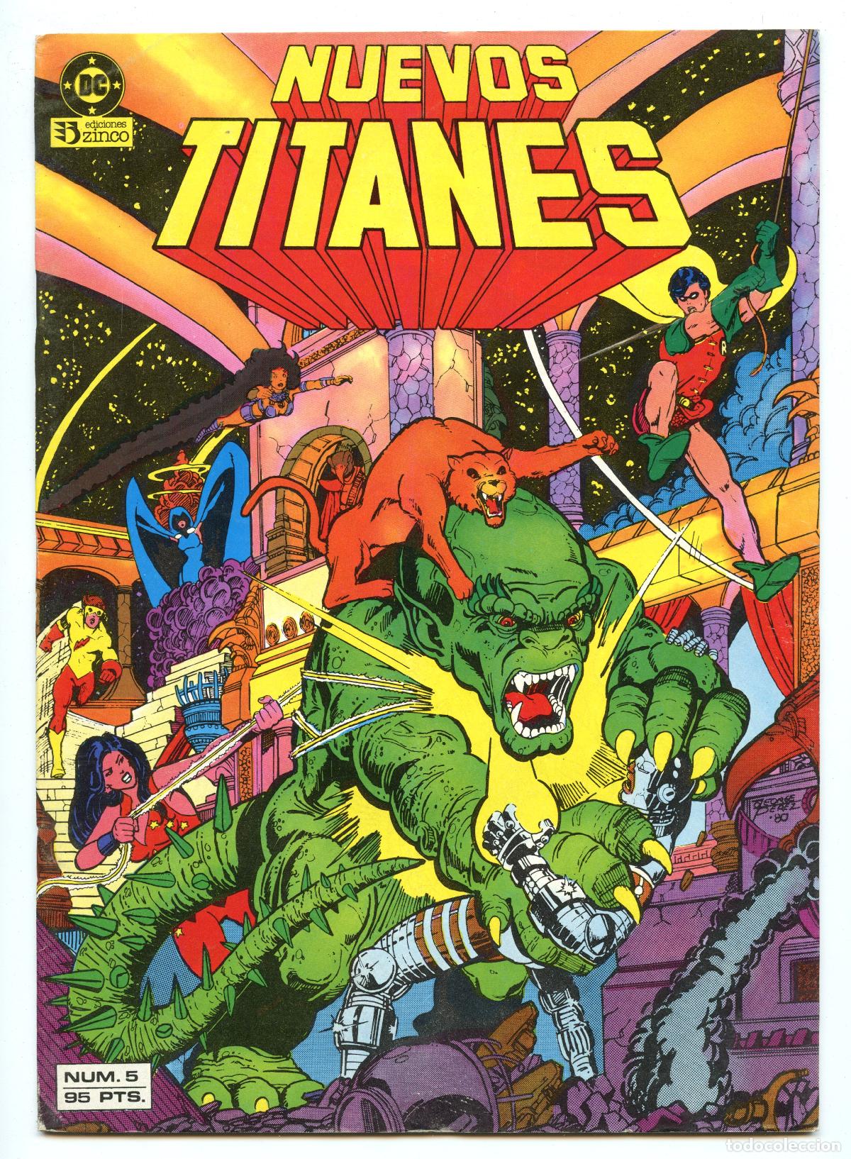 Libros: NUEVOS TITANES n.5 (Zinco, 1984) - Foto 1