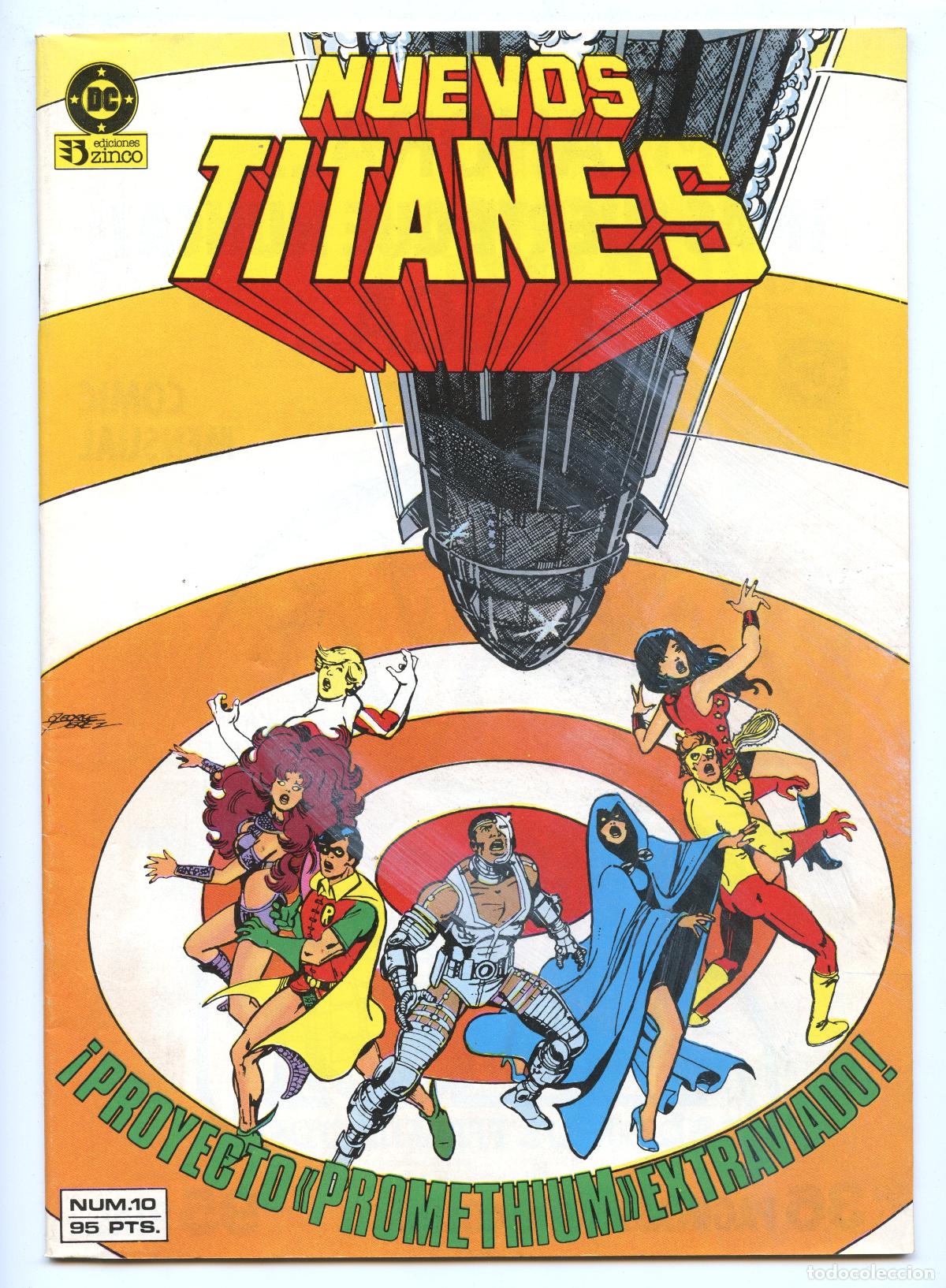 Libros: NUEVOS TITANES n.10 (Zinco, 1984) - Foto 1