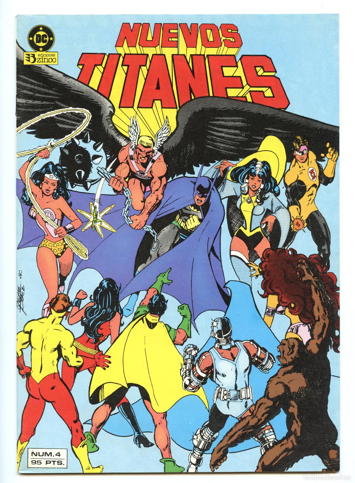 Libros: NUEVOS TITANES n.4 (Zinco, 1984) - Foto 1