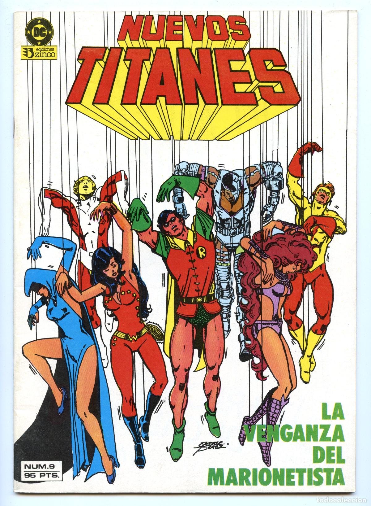Libros: NUEVOS TITANES n.9 (Zinco, 1984) - Foto 1