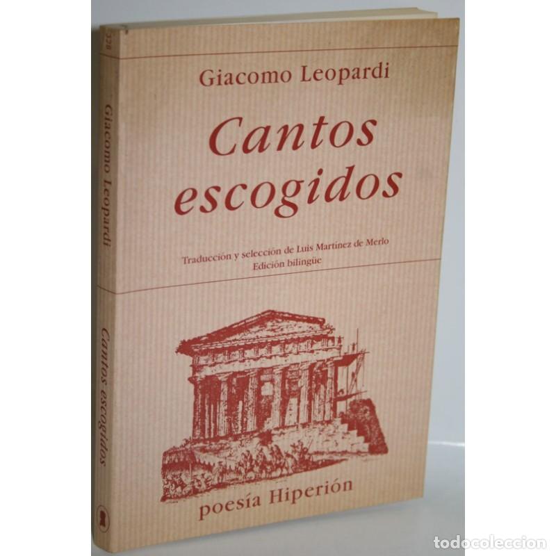 Libros: CANTOS ESCOGIDOS - LEOPARDI, Giacomo - Foto 1