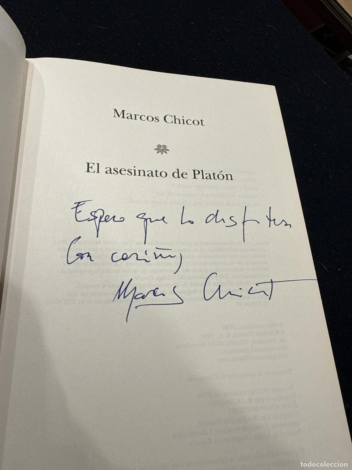 Libros: El asesinato de Plat&oacute;n - Chicot, Marcos - Foto 3
