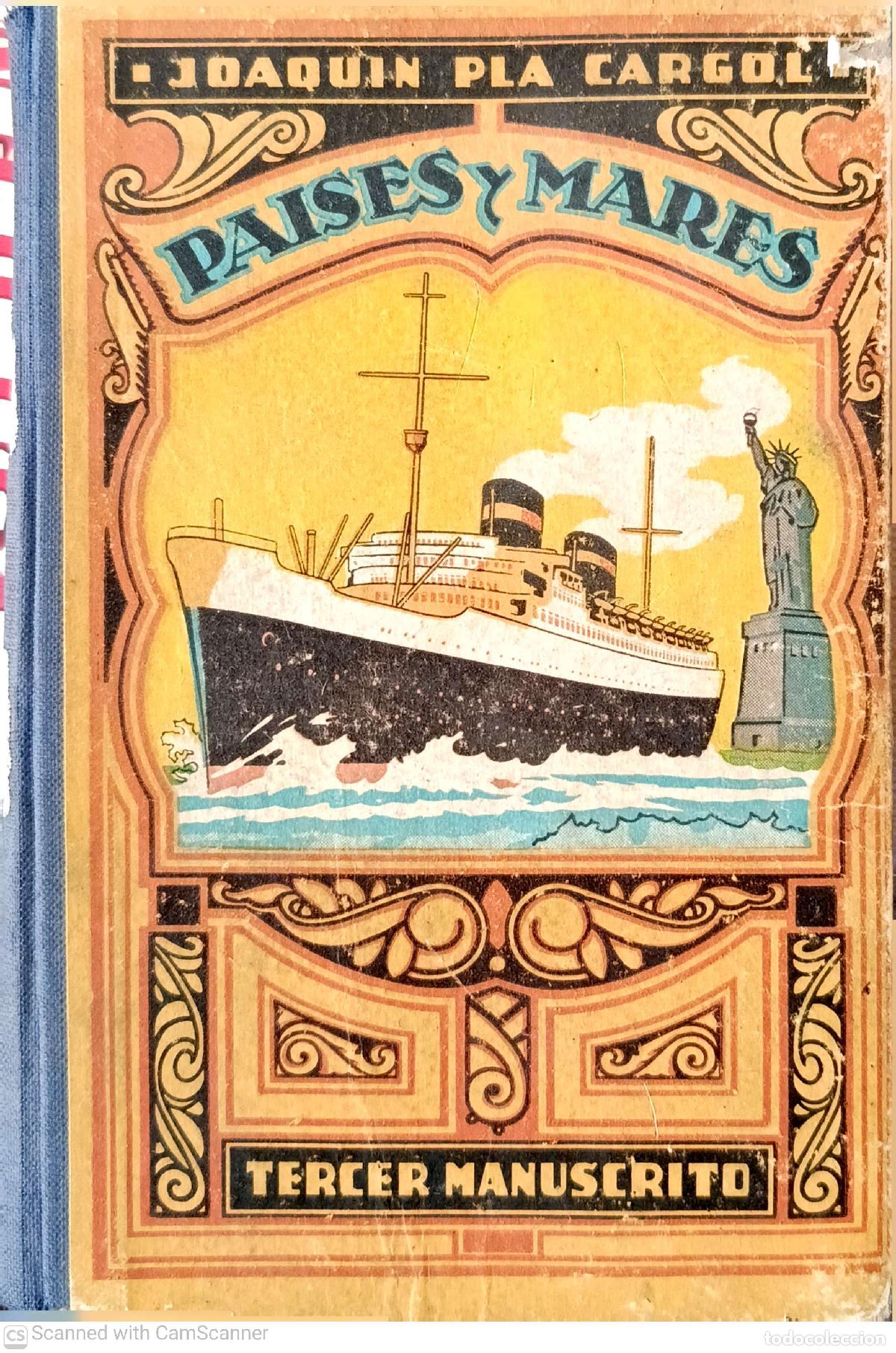 Libros: Pa&iacute;ses y mares - Joaquin Pla Cargol - Foto 1