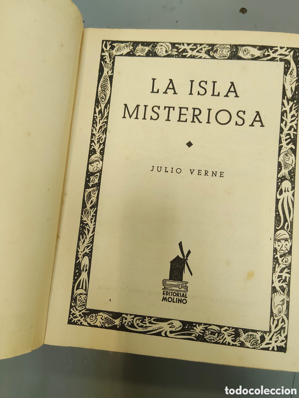 Libros: La Isla Misteriosa colecci&oacute;n Molino - Foto 2