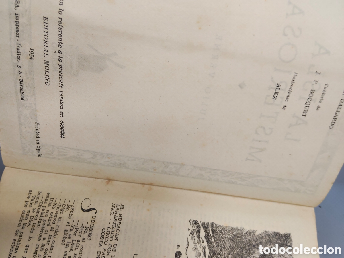 Libros: La Isla Misteriosa colecci&oacute;n Molino - Foto 3