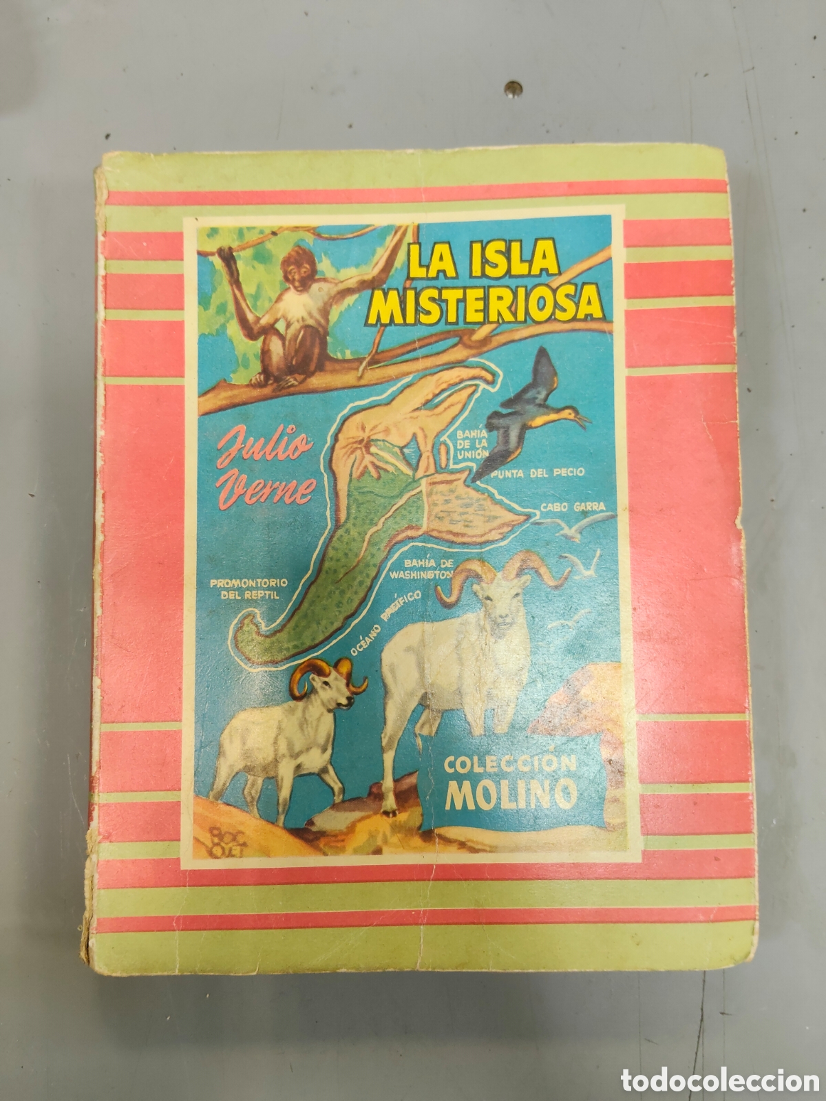 Libros: La Isla Misteriosa colecci&oacute;n Molino - Foto 1