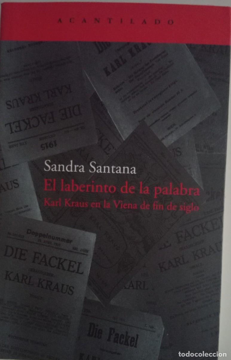 Libros: EL LABERINTO DE LA PALABRA SANDRA SANTANA - Foto 1
