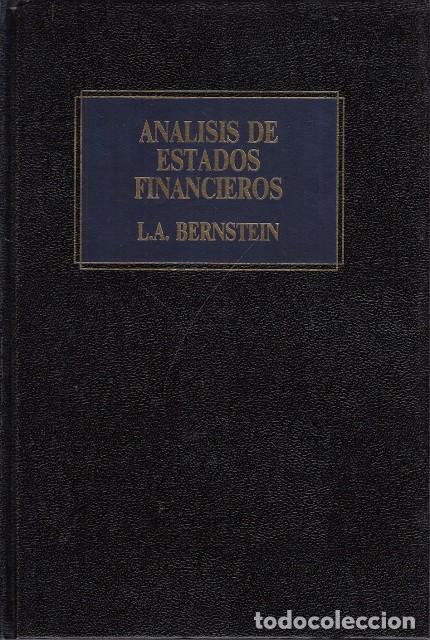 Libros: AN&Aacute;LISIS DE ESTADOS FINANCIEROS - BERNSTEIN, L. A. - Foto 1