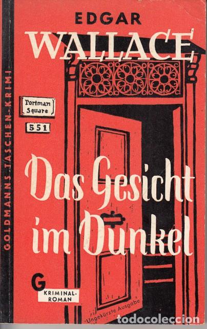 Libros: DAS GESICHT IM DUNKEL - WALLACE, EDGAR - Foto 1