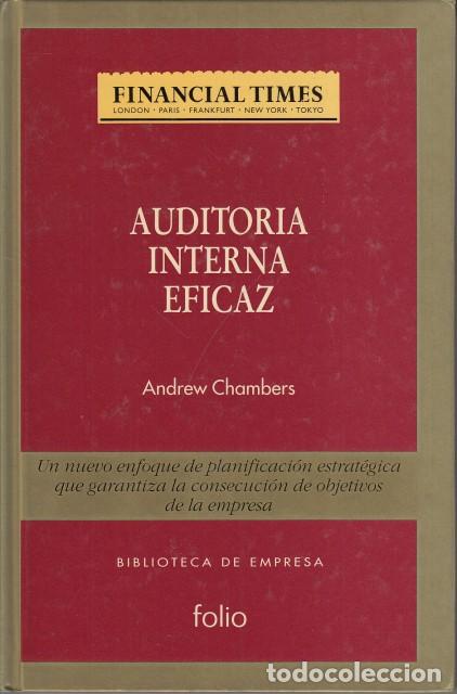 Libros: AUDITORIA INTERNA EFICAZ - CHAMBERS, ANDREW - Foto 1