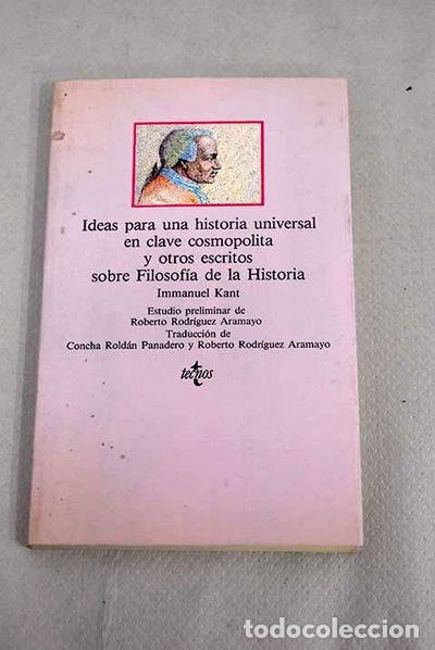 Livros em segunda m&atilde;o: Ideas para una historia universal en clave cosmopolita y otros escritos sobre...- 9788430914159