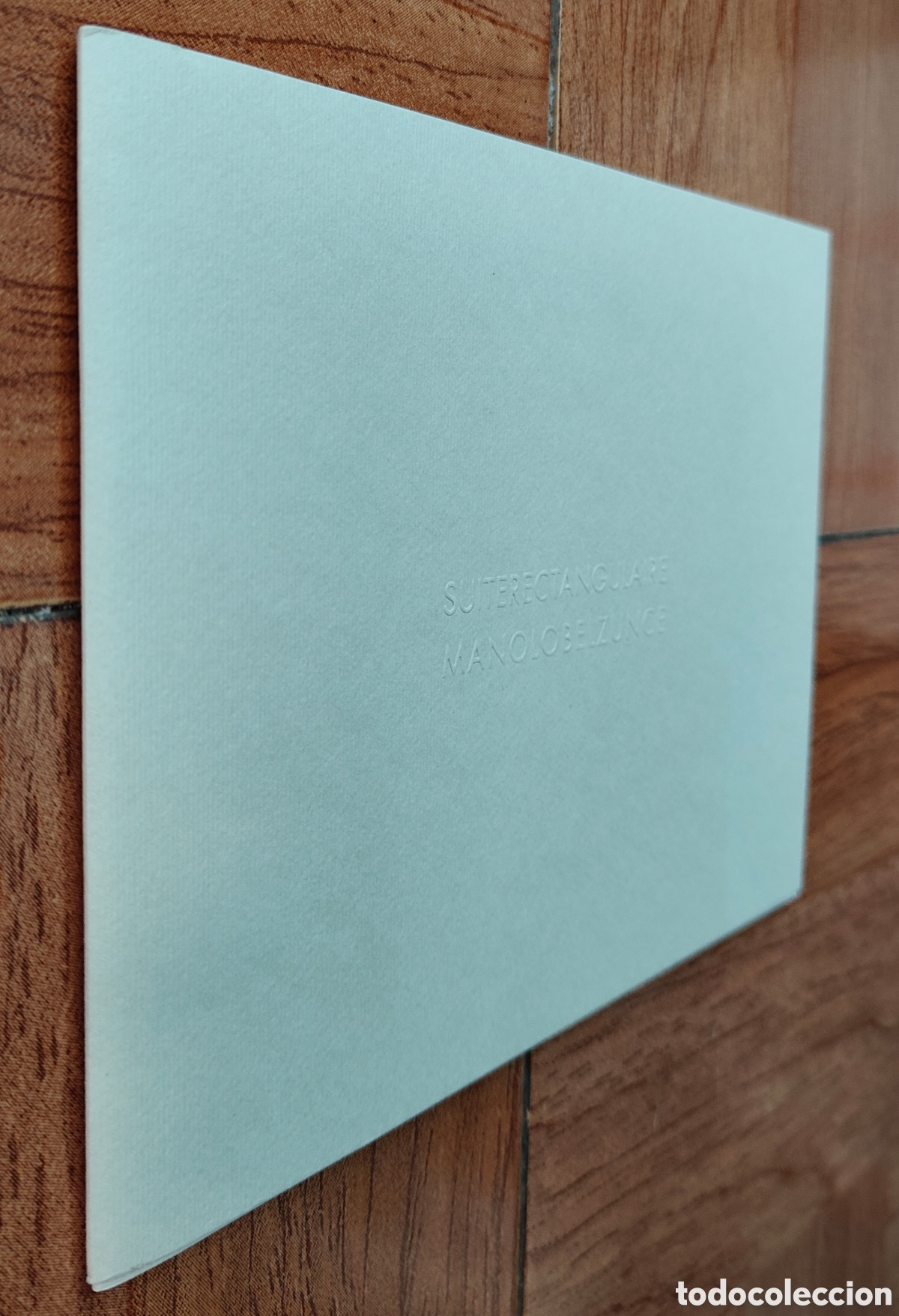 Libros: Suite Rectangulaire - Manolo Belzunce - Foto 2