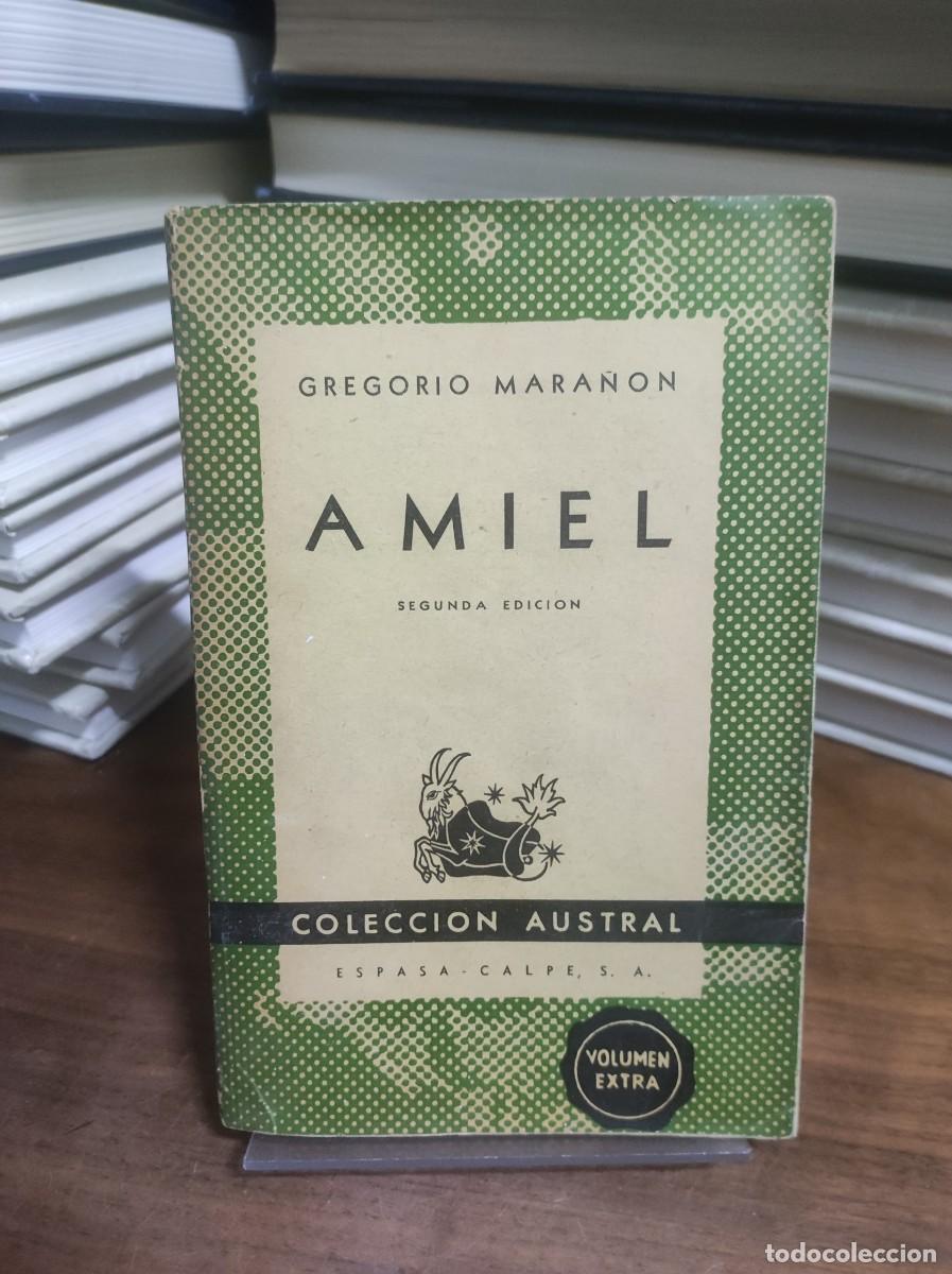Libros: Amiel Gregorio Mara&ntilde;&oacute;n Espasa-Calpe (Austral) - Foto 1