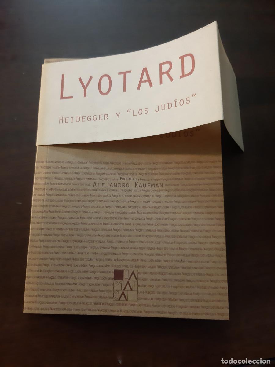 Libros: HEIDEGGER Y LOS JUDIOS - Jean-Franco Lyotard - Foto 1