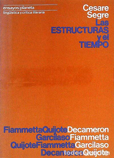 Libros: Las estructuras y el tiempo - Cesare Segre - Foto 1