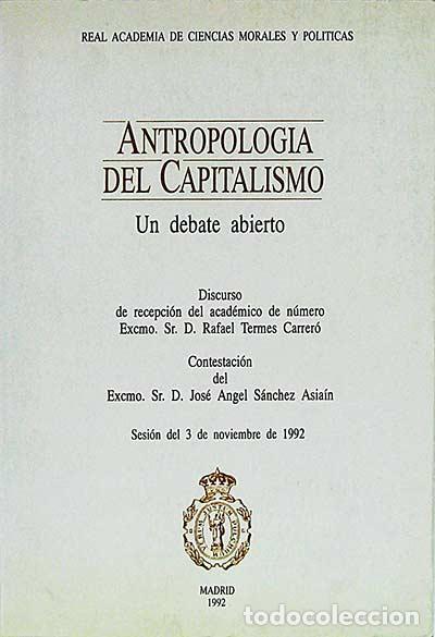 Libros: Antropolog&iacute;a del capitalismo - VVAA - Foto 1
