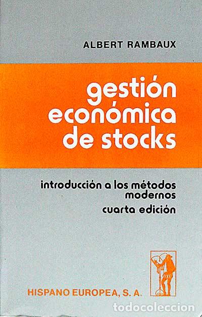 Libros: Gesti&oacute;n econ&oacute;mica de Stocks - Albert Rambaux - Foto 1