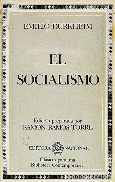 Libros: El socialismo - DURKHEIM, Emilio - Foto 1