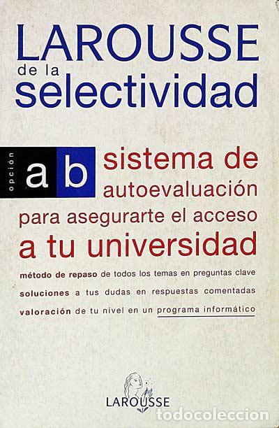 Libros: Larousse de la selectividad - Varios - Foto 1
