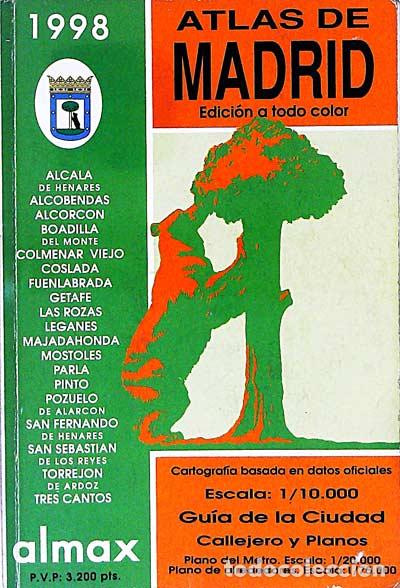 Libros: Atlas de Madrid - VVAA - Foto 1