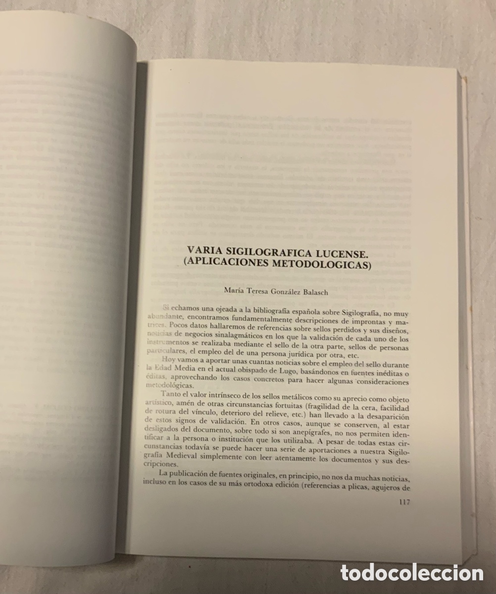 Libros: Actas del primer coloquio de sigilograf&iacute;a.1987 - Foto 4