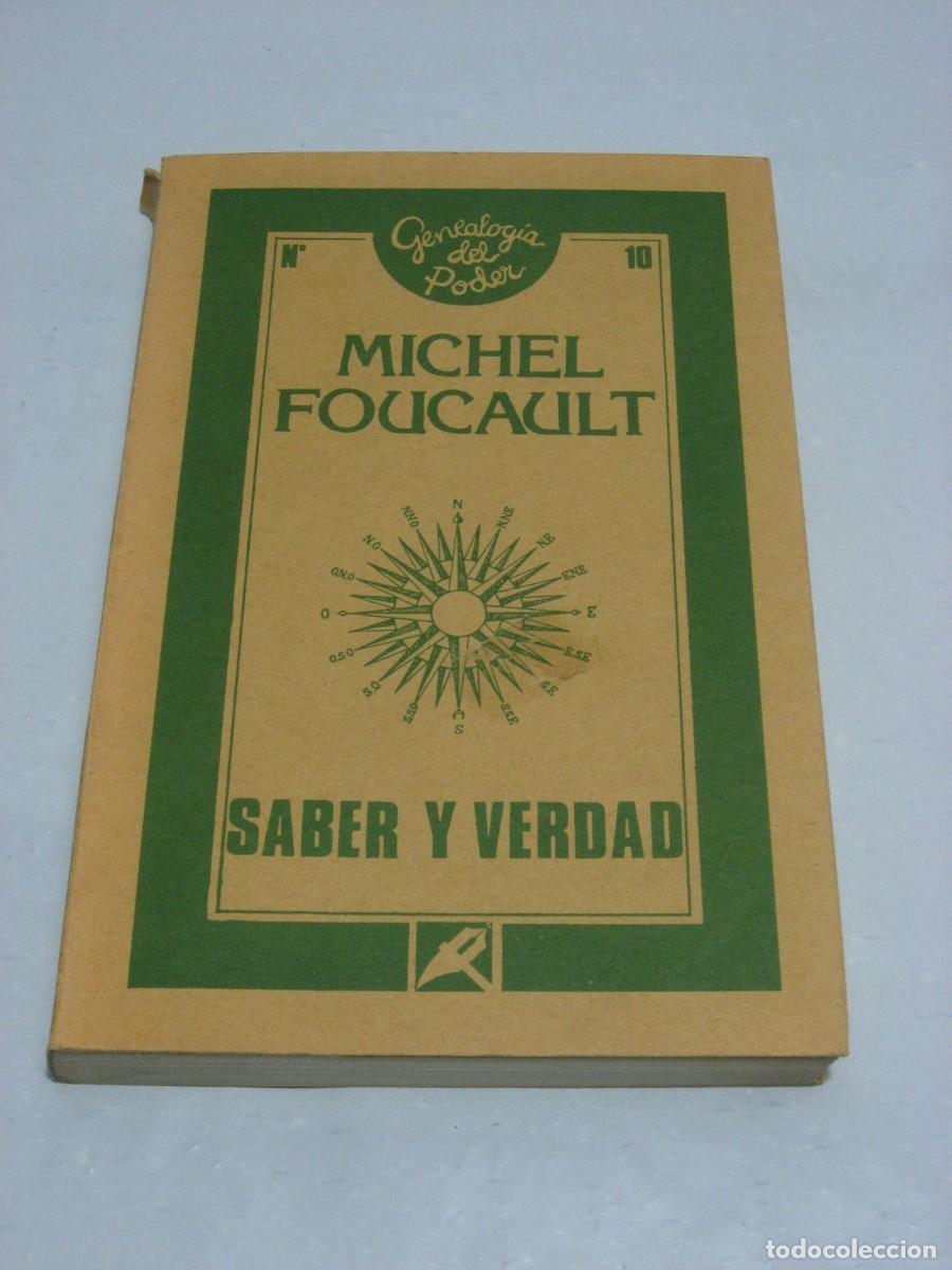 Libros: SABER Y VERDAD - Michel Foucault - Foto 1