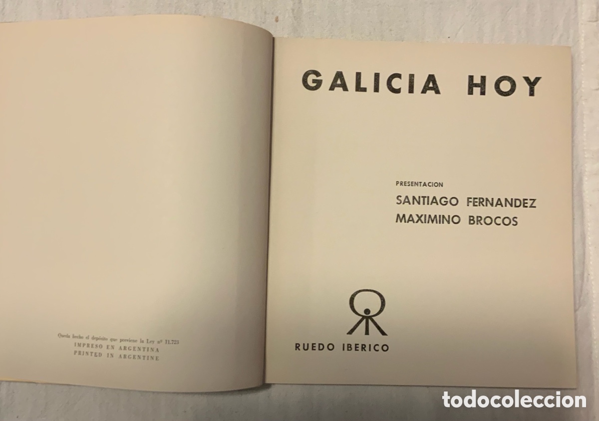 Libros: Galicia Hoy. Ruedo Ib&eacute;rico - Foto 3