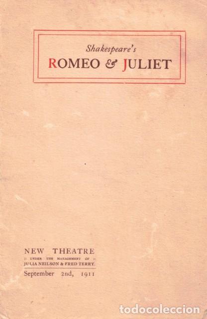 Libros: SHAKESPEARE'S ROMEO AND JULIET - MACQUOID, PERCY; DEVEREUX, WILLIAM