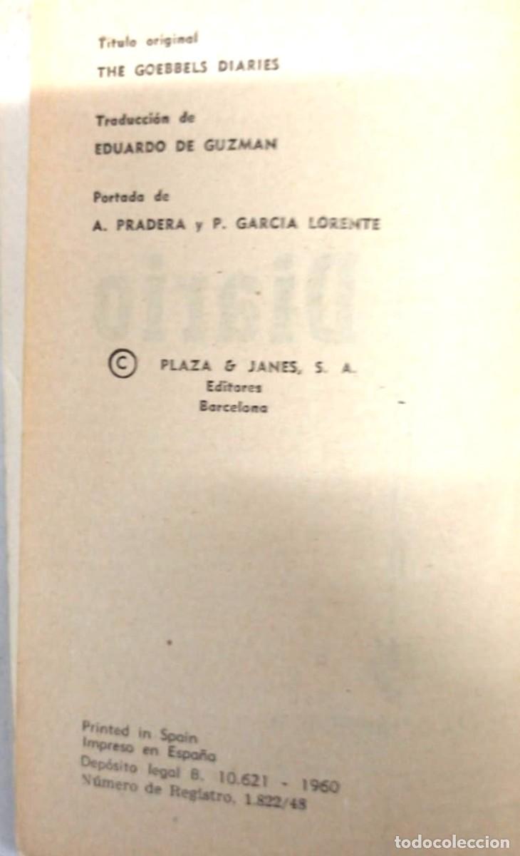 Libros: Diario - Goebbels, Joseph - Foto 2