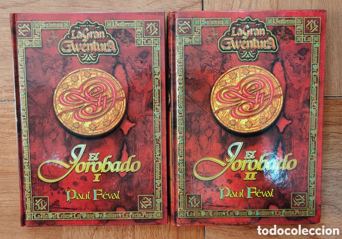 books: El Jorobado I y II � La Gran Aventura � 2 Tomos - Paul F&eacute;val
