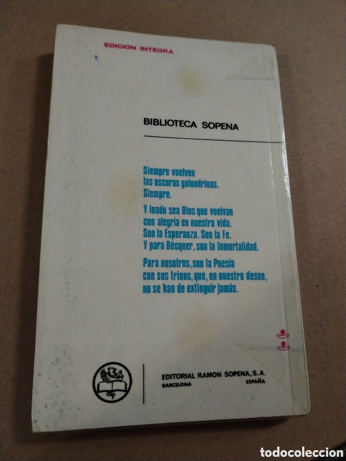 Libros: RIMAS Y LEYENDAS, GUSTAVO ADOLFO BECQUER, - Foto 3