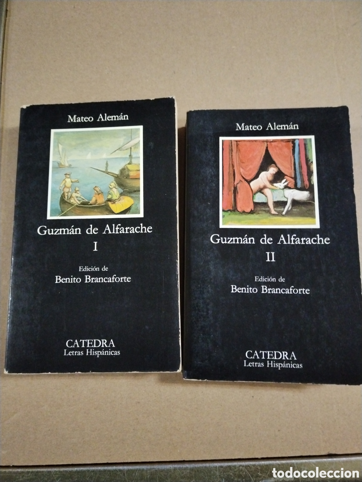 Libros: GUZMAN DE ALFARACHE. I Y II. MATEO ALEM&Aacute;N