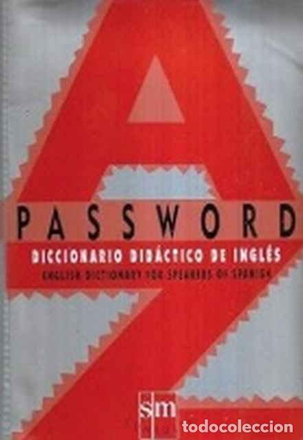 Libros: Diccionario did&aacute;ctico de ingl&eacute;s Password - P. H. Collin - Foto 1