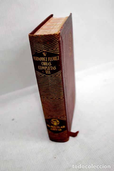 Libros: Obras completas, tomo III.- Fern&aacute;ndez Fl&oacute;rez, Wenceslao