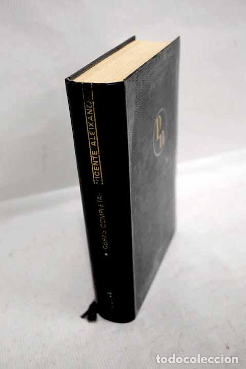 Libros: Obras completas: Aleixandre, Vicente.- Aleixandre, Vicente - Foto 1