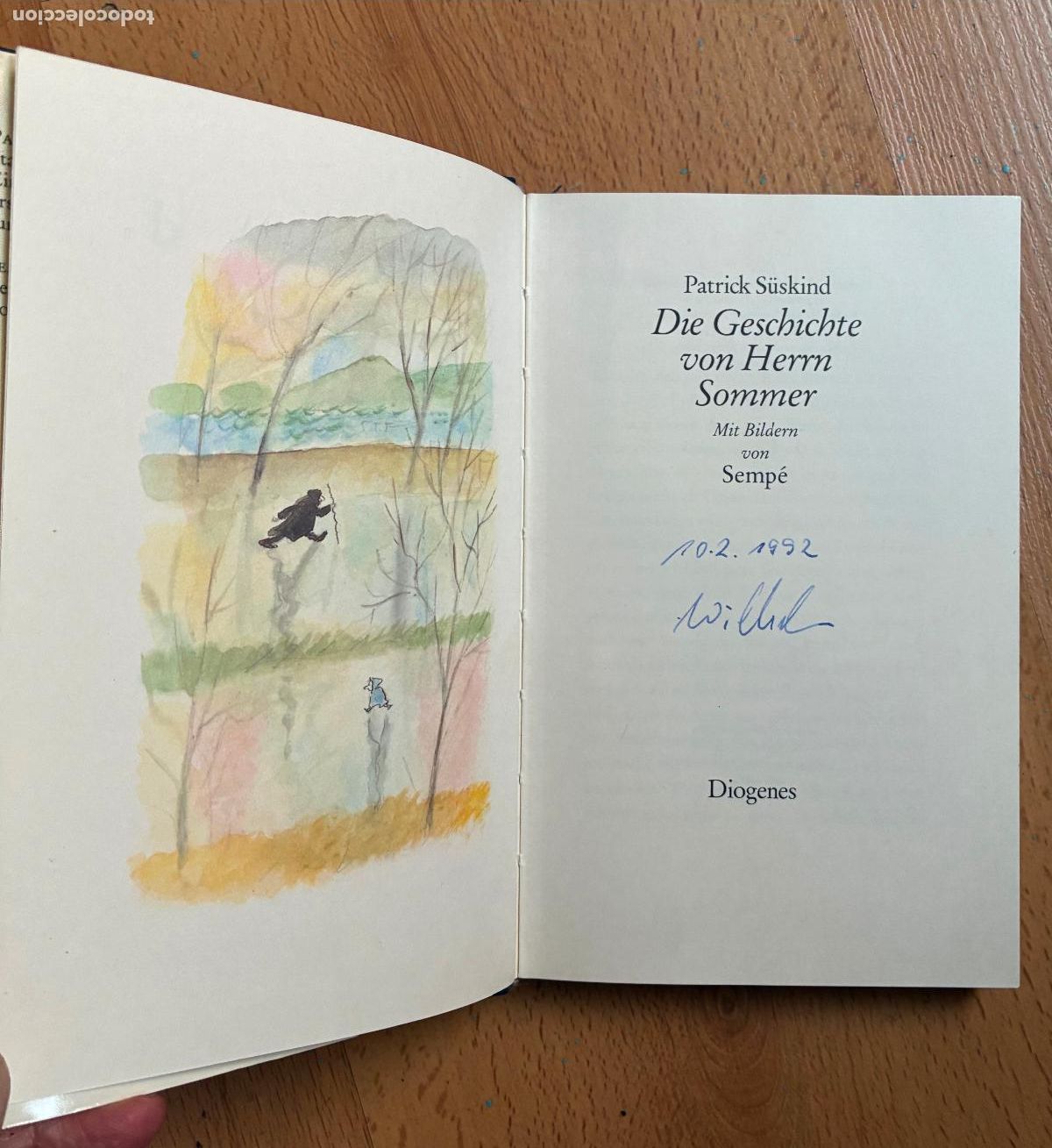 Libros: DIE GESCHICHTE VON HERRN SOMMER Patrick Suskind EN ALEMAN - Foto 4